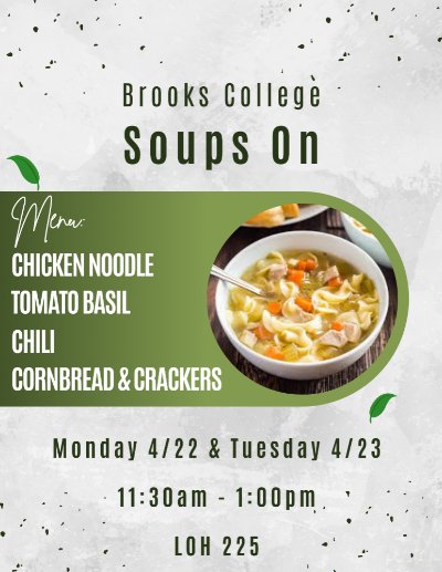 Soups on Flyer